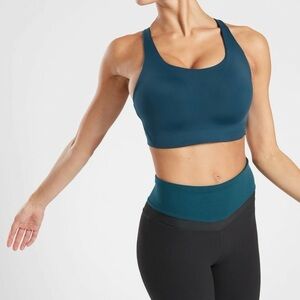 Athleta Advance Bra in Teal